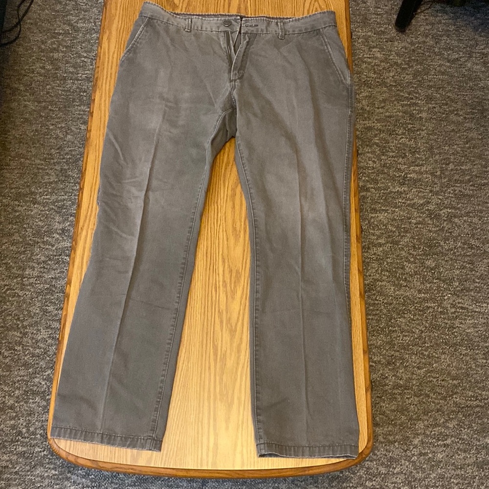 Gap Tapered Khakis Grey